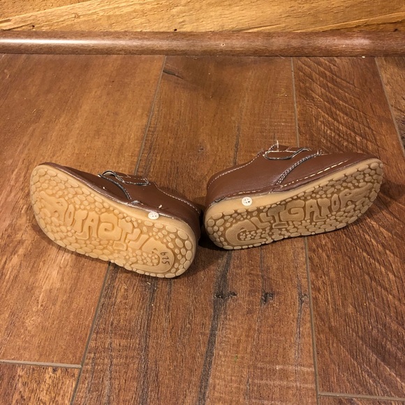 Mooshu Trainers Squeaky Leather Loafers - Picture 4 of 5